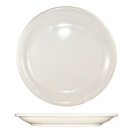 Iti Plate, 7-5/16", Ceramic American White PK36 VA-7