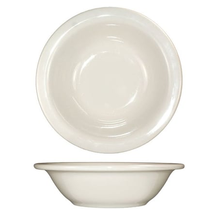 Iti Grapefruit Bowl, 10 oz., Ceramic American White PK36 RO-10