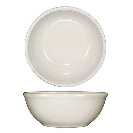Iti Nappie Bowl, 10 oz., Ceramic American White PK36 RO-24