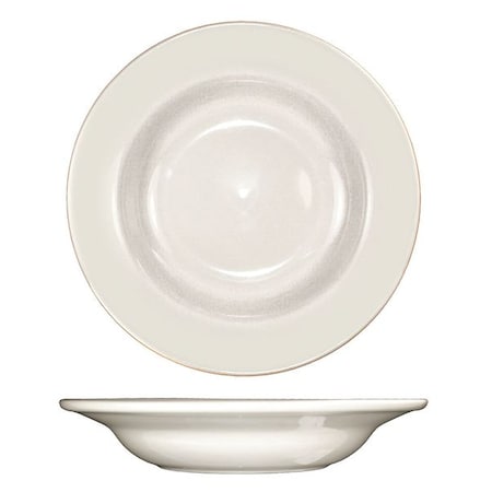 Iti Soup Bowl, 12 oz., Ceramic American White PK24 RO-3