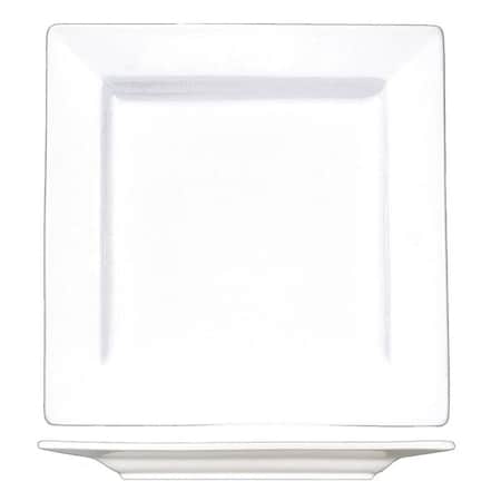 Iti Plate, 7-1/4", Ceramic Bright White PK24 EL-7