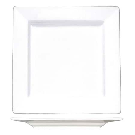 Iti Plate, 12", Ceramic Bright White PK6 EL-40