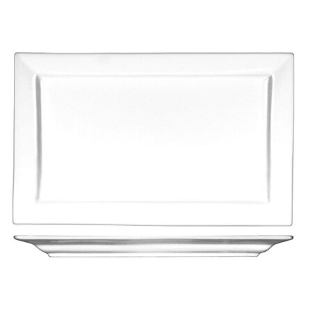 Iti Platter, 9-7/8x6, Bright White, PK36 EL-16