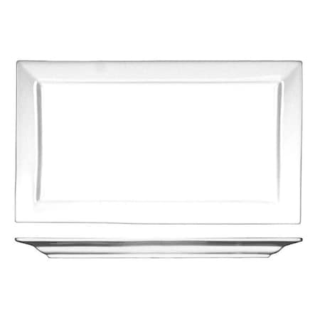 Iti Platter, 11-3/4x6-3/4, Bright White, PK18 EL-21