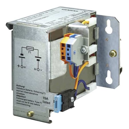 Siemens UPS Battery, 12N868, 24V DC, 1.2 Ah, Detachable Cable 6EP1935-6MC01