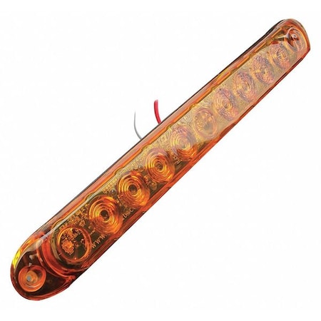 Towmate LED Flashing Strip, 10 Pattern, Amber PLC100AA