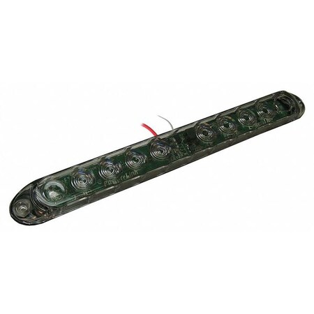 Towmate LED Flashing Strip, 10 Pattern, Amber.Clr PLC100AAC