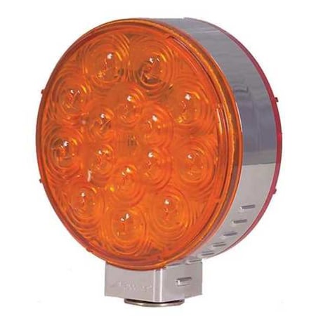 Maxxima S/T/T/Park Light, LED, Amber/Red, 4-5/16Dia M42341R/Y