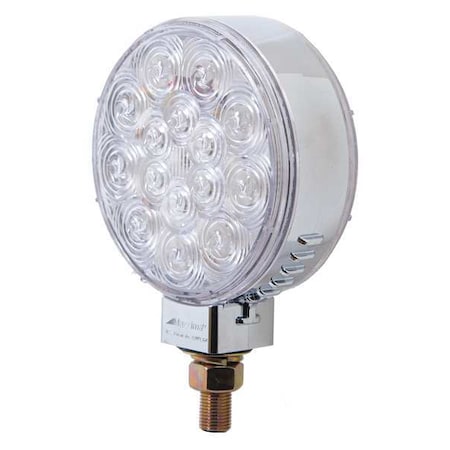 Maxxima S/T/T/Park Light, LED, Amber/Red, 4-5/16Dia M42341RYCL