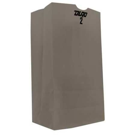 Zoro Select Grocery Bag Flat Bottom 2 lb White, Pk500 51002