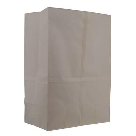 Zoro Select Shopping Bag Flat Bottom 1/6 BBL, White Pk500 80088