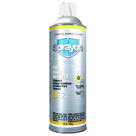 Sprayon Anti-Seize, 16 oz, H1 Food Grade, Can S00621000