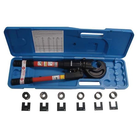 Loos Locoloc Hand Swaging Kit, 1/4-1/2, w/6 Die Sets #3-K