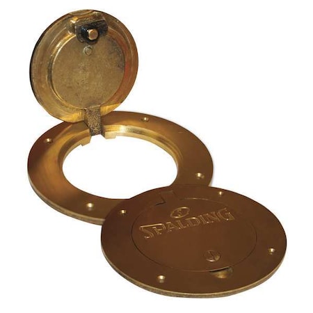 Spalding Cover Plate Assembly, Brass, 7 In Dia 408729