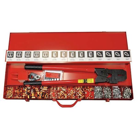 Loos Locoloc Hand Swaging Kit, Oval & Stop Copper CSS KIT