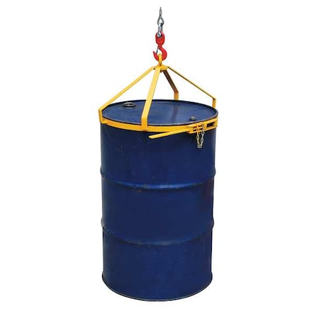 Dayton Economy Drum Lifter, Cap 700 Lb 12R542