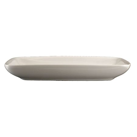 Iti Relish Tray, 9-1/4x4-1/4, Americn Wht, PK36 RET-9-AW