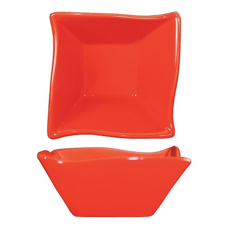 Iti Fruit Bowl, 11 oz., Ceramic Crimson Red PK24 AS-11-CR