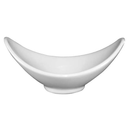 Iti Boat Shaped Bowl, 20 oz., Ceramic White PK24 FAW-102