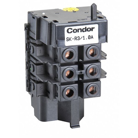 Condor Usa Thermal Overload, 0.63 to 1A, 3 Phase, MDR3 SK-R3/1.0