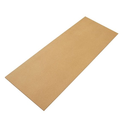 Edsal Decking, Particleboard, 60 in W, 48 in D, Sand, Unfinished Finish RLPB4860