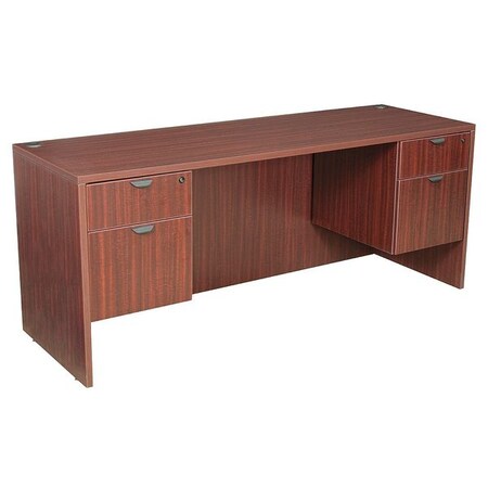 Regency 24" D, 71" W, 29" H, Commercial Grade Laminate with 3MM Matching PVC Edge Trim LDP7124MH