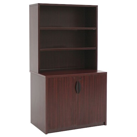 Regency Regency Legacy 29 in. Storage Cabinet with Open Hutch- Mahogany LSCH3565MH