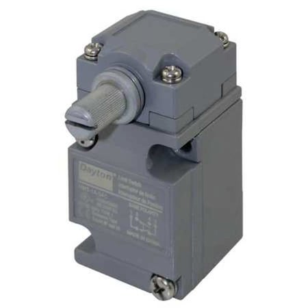 Dayton Heavy Duty Limit Switch, Maintained, SPDT, 10A at 600V AC, Actuator Location: Side 12T837