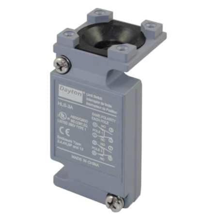 Dayton Limit Switch Body, 2NO/2NC, 10A at 600V 12T838