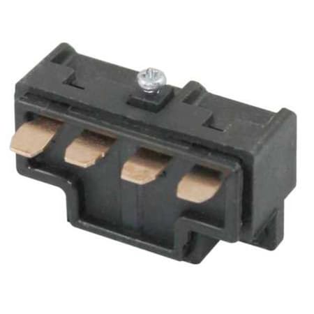 Dayton Replacement Contact Block, 1NO/1NC 12T903