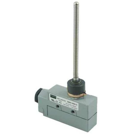 Dayton Limit Switch, Wobble Stick, 1NC/1NO, 15A at 480V AC, Actuator Location: Top 12T914