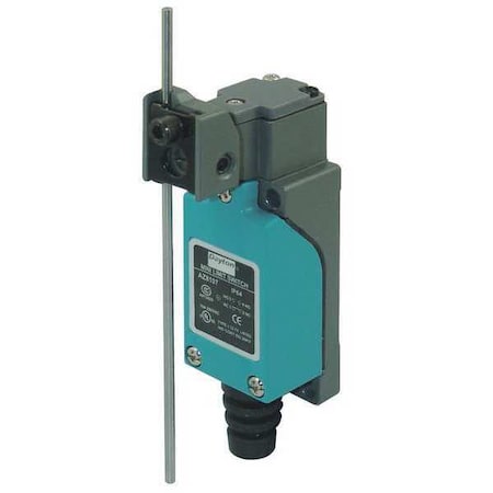 Dayton Limit Switch, Adjustable Rod, Rotary, SPDT, 10A at 300V AC, Actuator Location: Side 12T960