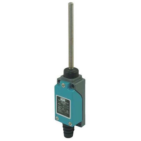 Dayton Limit Switch, Coil Spring, Wobble Stick, SPDT, 10A at 250V AC, Actuator Location: Top 12T962