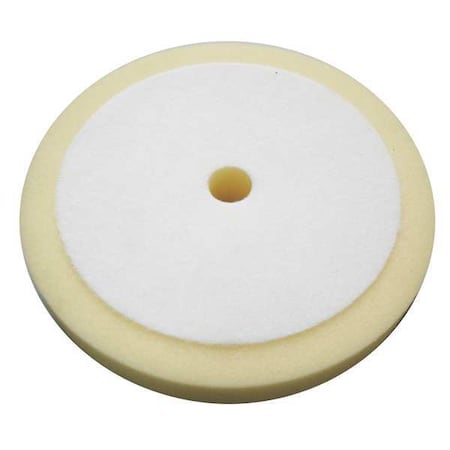 Zoro Select Polishing Pad, 8 In, Foam 12U070