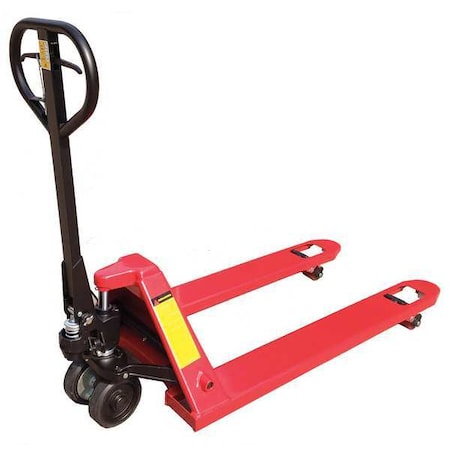 Dayton Pallet Jack, w/Hand Brake, Cap 5500 lb 12U123