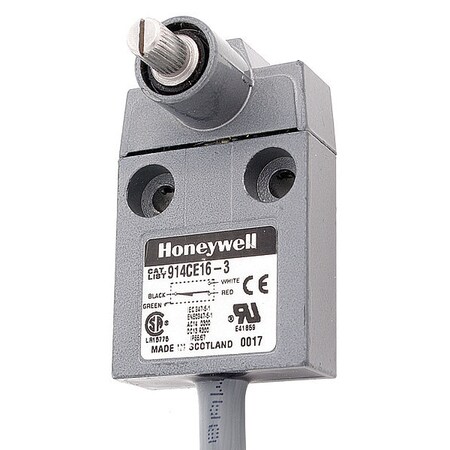 Honeywell Micro Switch Miniature Limit Switch, 1NC/1NO, Actuator Location: Side 914CE16-3A