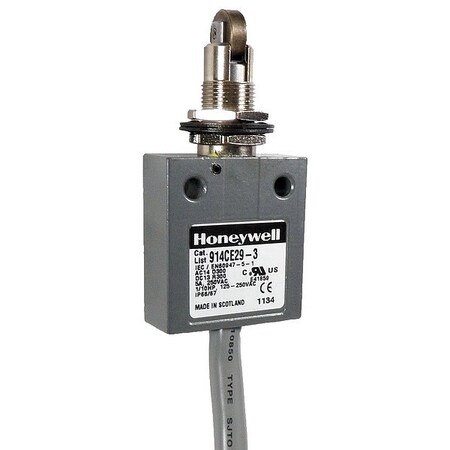 Honeywell Micro Switch 914ce29 3 101 63 Limit Switch Cross Roller Plunger 1nc 1no 5a 240v Ac Zoro Com