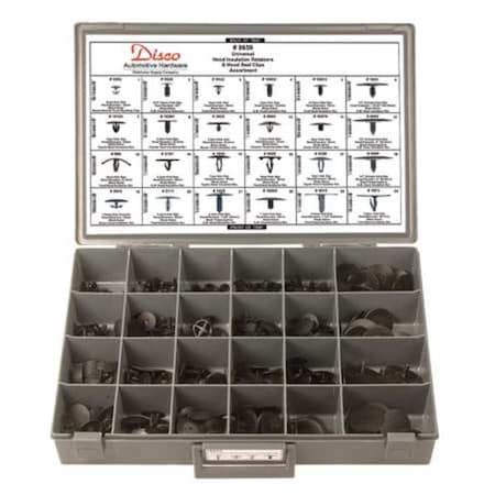 Zoro Select Hood Seal & Insulation Retainer Asst 8659 | Zoro