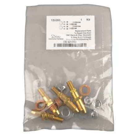 Zoro Select Door Hinge Pin / Bushing Kit, GMC, 14 Pc 10065