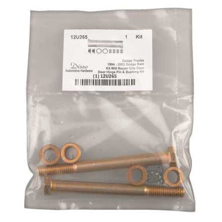 Zoro Select Door Hinge Pin / Bushing Kit, Dodge, 8 Pc 9964
