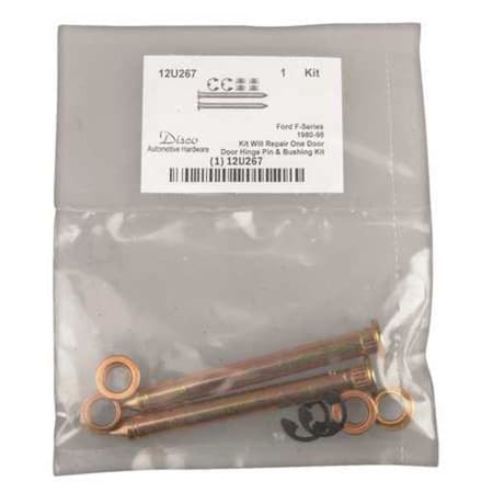 Zoro Select Door Hinge Pin/Bushing Kit, Ford F, 4 Pc 9940