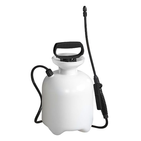 Zoro Select 1 gal Lawn Handheld Sprayer, Polyethylene, 42 in L Hose, Cone Nozzle Spray Pattern, Manual 12U480