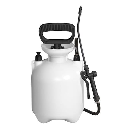 Zoro Select 1 gal Janitorial Handheld Sprayer, Polyethylene, 42 in L Hose, Cone Nozzle Spray Pattern, Manual 12U481