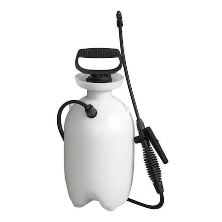 Zoro Select 1 gal Janitorial Handheld Sprayer, Polyethylene, 34 in L Hose, Cone Nozzle Spray Pattern, Manual 12U478