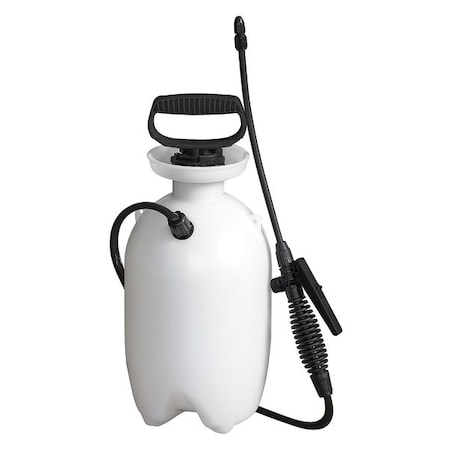Zoro Select 1 gal Lawn Handheld Sprayer, Polyethylene, 34 in L Hose, Cone Nozzle Spray Pattern, Manual 12U469