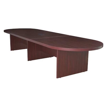 Regency Race Track Conference Table, 52" X 12' X 29",  LCTRT14452MH