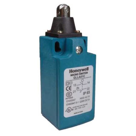 Honeywell Limit Switch - GLL Series, SPDT, Roller Plunger, 10A, IP65 Rated GLLA01C