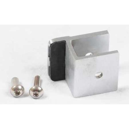 ASI GLOBAL PARTITIONS 1-1/2" x 2" Outswing Door Stop and Keeper, Zamac 40-8562306
