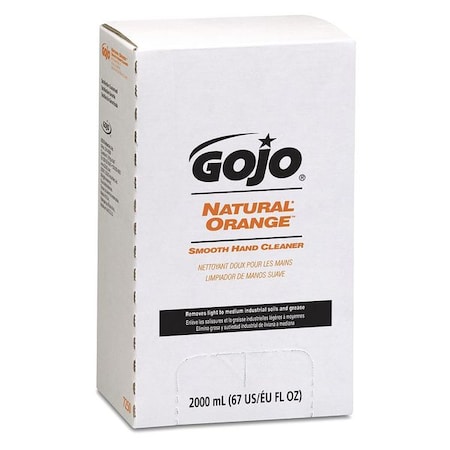 Gojo 2,000 mL Liquid Hand Cleaner Cartridge 7250-04