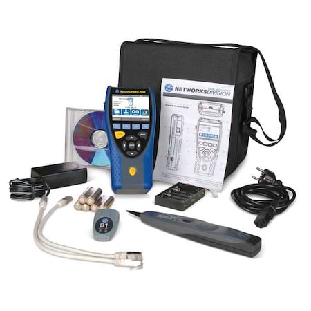 Ideal LanXPLORER PRO Kit w/Remote, Cords, Case R150001